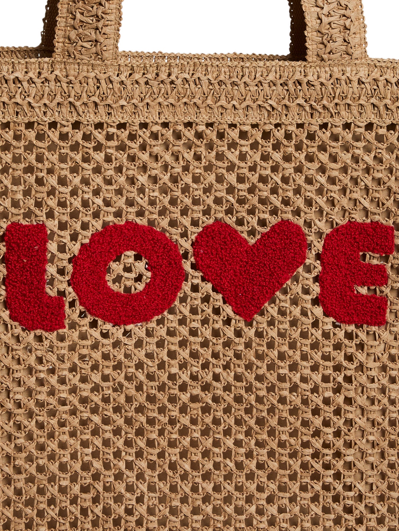 Bolso Rafia LOVE de Pieces