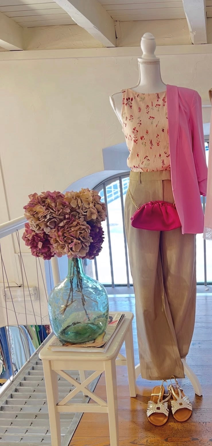 Top sin mangas PCFLORA de Pieces