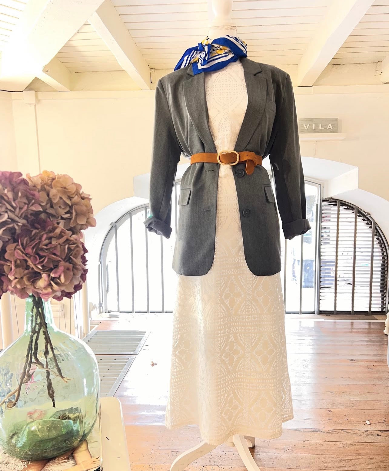 Falda encaje Bonnie PIECES mujer estilo romántico