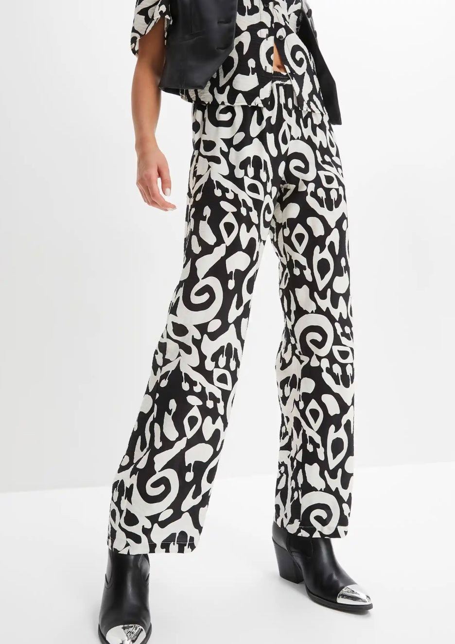 Pantalón estampado PCBARRI