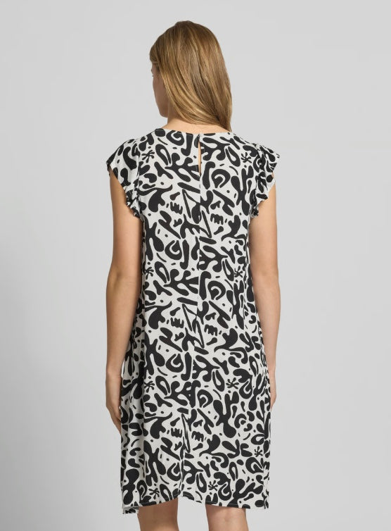 Vestido corto estampado  PCBARRI de Pieces
