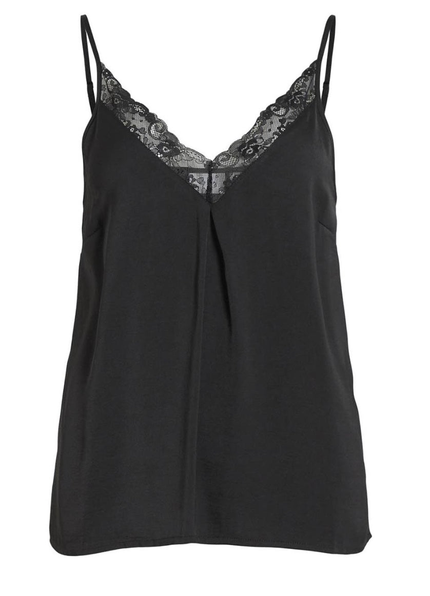 Lencera raso y puntilla VICAVA de VILA Clothes