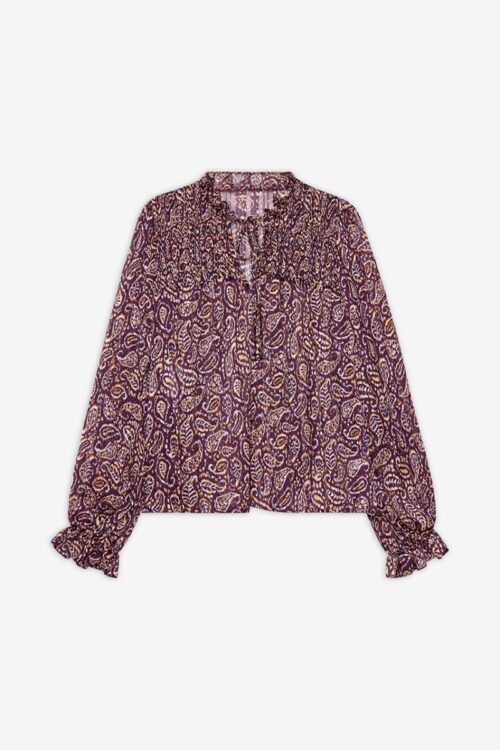 BLUSA MANGA LARGA ESTAMPADA CON LAZADA CHERRY - Imagen 2
